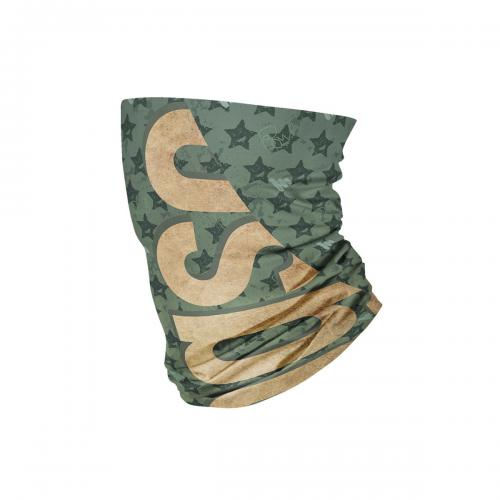 Ogso Green Stars Gaiter Bandana Multifunctionala