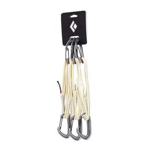 Set 3 Bucle Echipate Black Diamond Miniwire Alpine QD 60 Cm